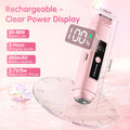 Bikini Trimmer Women, 2 in 1 Electric Razor, Painless Shaver for Women, IPX7 Waterproof USB Rechargeable Wet & Dry Hair Trimmer, Portable Travel Groomer for Bikini Line, Legs and Underarms, Pink 🍁 All In One Marketplace Canada