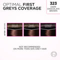 L'Oréal Paris Casting Crème Gloss Hair Dye, 323 Dark Chocolate Brown, Semi permanent Hair Color with Hair Gloss, 1 Kit (Pack of 2) 🍁 All In One Marketplace Canada