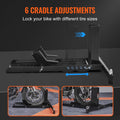 VEVOR Motorcycle Wheel Chock Upright, 1800 lbs Capacity, Heavy-duty Steel Motorcycle Front Wheel Stand with 6 Adjustable Holes, For 15"-22" Off-Road Motorcycles, Standard Motorcycles 🍁 All In One Marketplace Canada