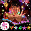24PCS LED Light Up Fidget Spinner Rings Birthday Party Bag Fillers Glow Party Favors Bulk for Kids 4-8 8-12, Goodie Treat Bag Stuffers Pinata Fillers Carnival Prizes Classroom Treasure Box Toys 🍁 All In One Marketplace Canada