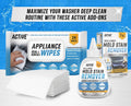 Washing Machine Cleaner for Pet Owners - ACTIVE Enzymatic Deep Clean Descaler for Cat & Dog Hair, Urine, Odor, Residue, 24 Septic-Safe Tablets for Top Load, Front Loader, HE Washer Tub - 1 Year Supply 🍁 All In One Marketplace Canada