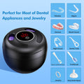 Upgraded Ultrasonic Retainer Cleaner Machine, 45kHz Ultrasonic Dentures Cleaner for Night Guards, Braces, Aligner, Toothbrush, Jewelry and More, 200ML Capacity, Black1 🍁 All In One Marketplace Canada
