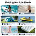 Paddle Board Pump, SUP Electric Air Pump, Portable 20 PSI Air Compressor, Auto-Off Inflation & Deflation Function with 12V DC Car Cigarette Lighter for Paddle Board,Inflatable Sups, Kayaks and Boats 🍁 All In One Marketplace Canada