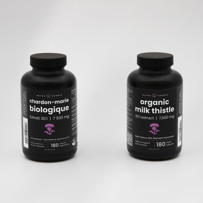 Milk Thistle Capsules – High Potency 30:1 Extract (7,500 mg Equivalent) with 80% Silymarin – Premium Liver Support Supplement for Healthy Flush & Detox – Vegan, Non-GMO – 180 Count 🍁 All In One Marketplace Canada