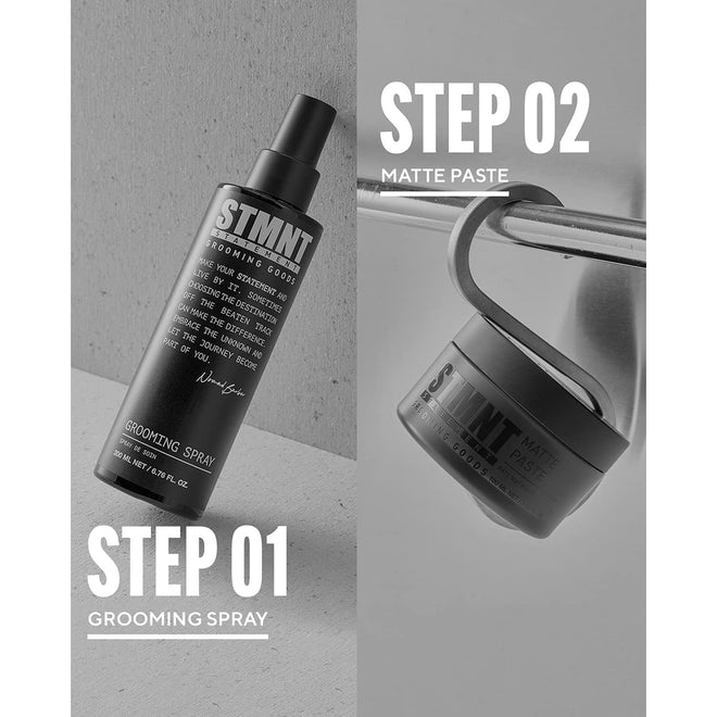 STMNT Grooming Goods Grooming Spray, 6.7 oz | Natural Finish | Thicker Hair Feel | Non-Sticky 🍁 All In One Marketplace Canada