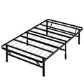 ZINUS SmartBase Tool-Free Assembly Mattress Foundation / 14 Inch Metal Platform Bed Frame/No Box Spring Needed/Sturdy Steel Frame/Underbed Storage, Black, Twin, Regular 🍁 All In One Marketplace Canada