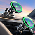 LISEN 15W for MagSafe Car Mount Charger【24 Strongest Magnets】 Phone Holder Car Magnetic Wireless Charger【360°】 Vent & Dashboard MagSafe Car Accessories for Mom for iPhone 17 Pro 16 15 14 13 🍁 All In One Marketplace Canada