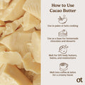 Organic Traditions Food Grade Cacao Butter, Baking Ingredient, 16oz Bag 🍁 All In One Marketplace Canada