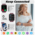 Smart Watch for Men Women with Bluetooth Call, Alexa Built-in, Heart Rate & Sleep Monitor, 1.83" DIY Dial Fitness Watch with 100+ Sport Modes, IP68 Waterproof, Compatible with Android iOS 🍁 All In One Marketplace Canada