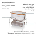 Maxi-Cosi Iora Bedside Bassinet , infant bedside sleeper crib, 4 height positions, portable & folds flat, large storage basket, includes travel bag, Horizon Sand 🍁 All In One Marketplace Canada