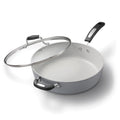 Starfrit The Rock Terra 30cm Ceramic Deep Fry Pan with Lid, PFAS Free 🍁 All In One Marketplace Canada