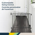 Safety 1st Top of Stairs Expanding Metal Baby Gate – Hardware-Mounted for Stairs, Hallways & Doors, Adjustable 27”-42” Wide, Pet & Dog Gate, Black 🍁 All In One Marketplace Canada