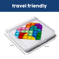 SmartGames - IQ Love - Travel Puzzle Game with 120 Challenges On 2 Sides - Educational Toys and Brain Game for Kids Ages 7 and Adults 🍁 All In One Marketplace Canada