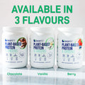 LEANFIT PLANT-BASED PROTEIN & GREENS Natural Vanilla – 20g Plant Protein + 4 Leafy Greens Per Serving – Vegan, Gluten-Free, Soy-Free, No Sugar - 20 Servings, 517g Tub 🍁 All In One Marketplace Canada