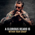 Viking Revolution - Beard Oil - All Natural Beard Oil Men with Argan Oil & Jojoba Oil - Softens, Smooths & Strengthens - Beard Conditioner - Gifts For Men - Spiced Vanilla - 30 ml 🍁 All In One Marketplace Canada