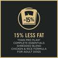 Purina Pro Plan Weight Management Dry Dog Food, Shredded Blend Chicken - 15.4 kg Bag 🍁 All In One Marketplace Canada