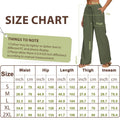 AISEW Women's Cotton Linen Palazzo Pants Drawstring Elastic Waist Casual Wide Leg Long Lounge Trousers with Pockets (Beige, 7031M) 🍁 All In One Marketplace Canada