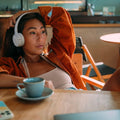 JBL Tune 520BT - Wireless On-Ear Headphones, Up to 57H Battery Life and Speed Charge, Lightweight, Comfortable and Foldable Design, Hands-Free Calls with Voice Aware (White) 🍁 All In One Marketplace Canada