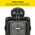 Chefman 4.3 Liter Deep Fryer with Basket for Home Use, XL Jumbo Size Fry Basket Strainer, Adjustable Temperature & Timer Fish Fryer, Chicken Fryer, French Fry Maker, Gifts for Cooks, Stainless Steel 🍁 All In One Marketplace Canada
