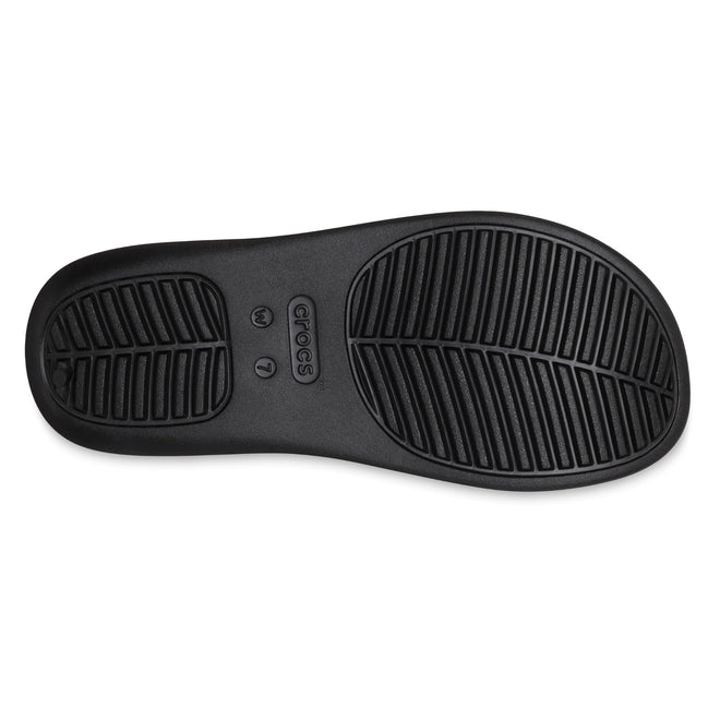 Crocs Women's Getaway Platform Flip Flops, Wedge Sandals for Women, Black, 7 🍁 All In One Marketplace Canada