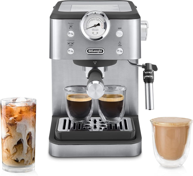 De'Longhi Classic Signature Espresso Machine, Adjustable Milk Frother 🍁 All In One Marketplace Canada
