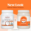 Nutiva Organic Steam-Refined Coconut Oil, 1.6 L, Non-GMO, Fair Trade | Vegan, Keto & Paleo, Neutral Flavor and Aroma for Cooking & Natural Moisturizer for Skin and Hair 🍁 All In One Marketplace Canada