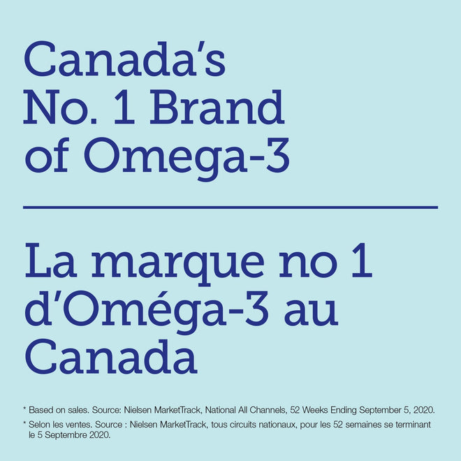 Webber Naturals Omega 3-6-9 1,200 mg Fish Oil, 180 Clear Enteric No Fishy Aftertaste Softgels, Supports Cardiovascular Health and Brain Function 🍁 All In One Marketplace Canada