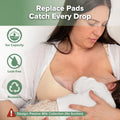 haakaa Petal Soft Silicone Milk Collector丨Discreet Leak-Protection Breast Milk Saver, Reusable Breast Shells Milk Collection Cup for Breastfeeding with Cleaning Brush- 2PCS 🍁 All In One Marketplace Canada