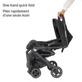 Maxi-Cosi Lara Ultra Compact Stroller, Airplane Carry-on Compliant for travel, Lightweight, one-hand fold, large storage, inludes travel bag Essential Black 🍁 All In One Marketplace Canada
