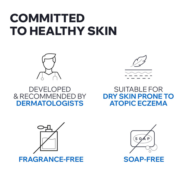 Uriage Xémose Cleansing Soothing Oil - Face & Body Cleanser & Shower Gel - Long-Lasting Comfort For Dry, Sensitive Skin Prone to Atopic Eczema - Soap-free, Fragrance-free For Your Whole Family - 1L 🍁 All In One Marketplace Canada