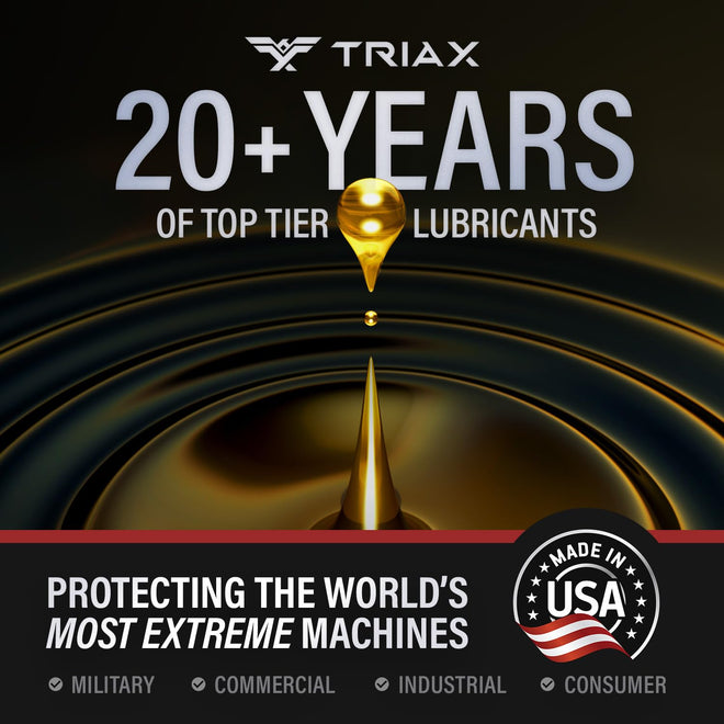 TRIAX Spheron Grease NLGI-2 Lithium Complex, High Temp, Super Heavy Duty | Ultra Tacky, EP, Waterproof | for 5th Wheel, Joints, Pivots, Wheel Bearings, and Chassis (14 Oz Tube) 🍁 All In One Marketplace Canada