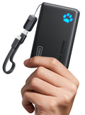 INIU Power Bank, 40% Smaller 10000mAh Portable Charger, 45W Ultra Fast Charging Powerbank with Detachable USB C Cable, Flight-Safe Travel External Battery Pack for iPhone 17 16 Samsung Google iPad etc 🍁 All In One Marketplace Canada