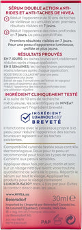 NIVEA LUMINOUS630 Anti-Wrinkle & Spot Face Serum, Hyaluronic Acid, 30mL 🍁 All In One Marketplace Canada