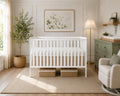 Dream On Me Synergy 5-in-1 Convertible Crib in White, Greenguard Gold Certified, BSA Certified, 3 Mattress Height Settings, Classic Nursery Furniture 🍁 All In One Marketplace Canada