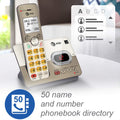 AT&T EL52303 3-Handsets Cordless Phone System with Answering System, Caller ID/Call Waiting - DECT 6.0 - Upto 14 Minutes Recording Time 🍁 All In One Marketplace Canada