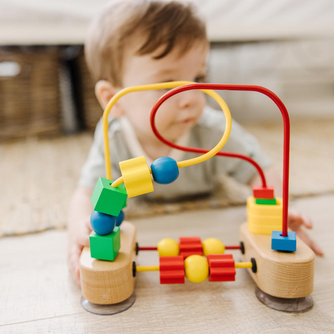 Melissa & Doug First Bead Maze Wooden Educational Baby Toy 🍁 All In One Marketplace Canada