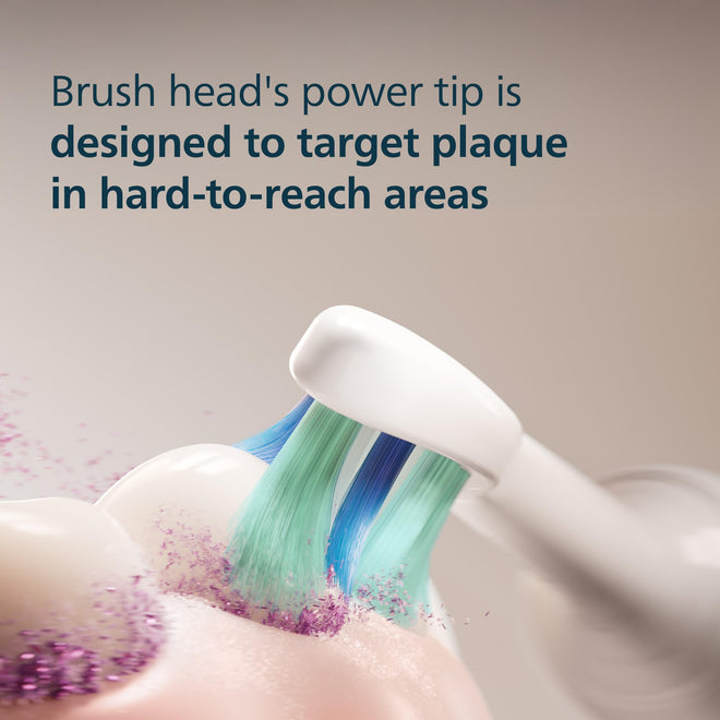 Philips Sonicare C2 Plaque Control - Genuine Replacement Electric Toothbrush Heads, White, 4 Pack One Year Supply, HX9024/77 🍁 All In One Marketplace Canada