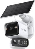 Tapo 2K Dual Lens 360° Pan/Tilt Security Battery Camera Wireless w/Solar Panel, 165° Wide View + 6mm Telephoto, Free Person/Vehicle Detection, SD/Cloud Storage, Works w/Alexa & Google (Tapo C645D KIT) 🍁 All In One Marketplace Canada