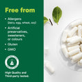 Organika Canadian-Made Magnesium Bisglycinate - 200mg, High Absorption, Muscle Recovery, Heart Support, 120vcaps 🍁 All In One Marketplace Canada