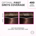 L'Oréal Paris Casting Crème Gloss Hair Dye, 400 Dark Brown, Semi permanent Hair Color with Hair Gloss, 1 Kit (Pack of 2) 🍁 All In One Marketplace Canada