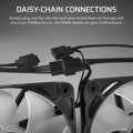 CORSAIR RS120 ARGB 120mm PWM Fans – Daisy-Chain Connection – Low-Noise – Magnetic Dome Bearing – Triple Pack – Black 🍁 All In One Marketplace Canada