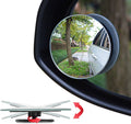 Ampper Blind Spot Mirror, 2" Round HD Glass Frameless Convex Rear View Mirror, Pack of 2 🍁 All In One Marketplace Canada