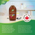 Nature's Way NutraSea Kids Omega 3 + Vitamin D Fish Oil Liquid Supplement for Kids Ages 1 to 14 – Bubblegum Flavour – Brain, Eye & Bone Support – EPA & DHA + GLA + D3, 200 mL 🍁 All In One Marketplace Canada