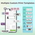 NELKO Genuine P21 Label Tape 14 x 40 mm Label Printing Paper Adhesive Tape Standard Laminated Replacement Multifunctional 180/Roll 3 Rolls 🍁 All In One Marketplace Canada