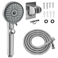 RV Shower Head with Hose, High Pressure 5 Mode Shower Head Replacement, Shower Head for RV/Campers, Travel Trailer, Motorhome for Water Saving, Handheld Shower Head Holder and Hose, On Off Switch 🍁 All In One Marketplace Canada