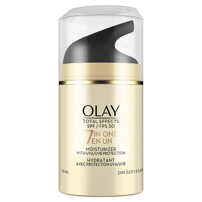 Olay Total Effects 7-In-One Anti-Aging Face Moisturizer with Vitamin B3, Niacinamide and Sunscreen SPF 30, 50ml 🍁 All In One Marketplace Canada