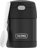 THERMOS FUNTAINER Kids Food Jar with Spoon, 10oz, Black 🍁 All In One Marketplace Canada