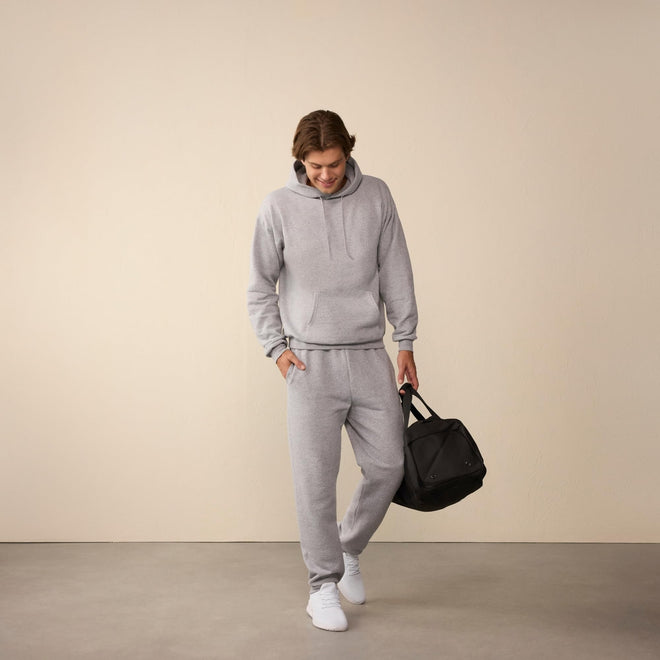 Hanes Men's Pullover Ultimate Heavyweight Fleece Hoodie,Charcoal Heather,X-Large 🍁 All In One Marketplace Canada