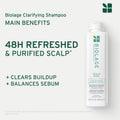 Biolage Clarifying Shampoo, Scalp Sync, Removes Residue, Buildup and Excess Oil, For Oily Hair & Scalp, Gently Exfoliates With Glycolic Acid, Paraben and Silicone Free, Vegan, Cruelty Free 🍁 All In One Marketplace Canada