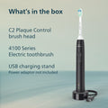 Philips Sonicare 4100 Power Toothbrush, Rechargeable Electric Toothbrush with Pressure Sensor, Black HX3681/24 🍁 All In One Marketplace Canada